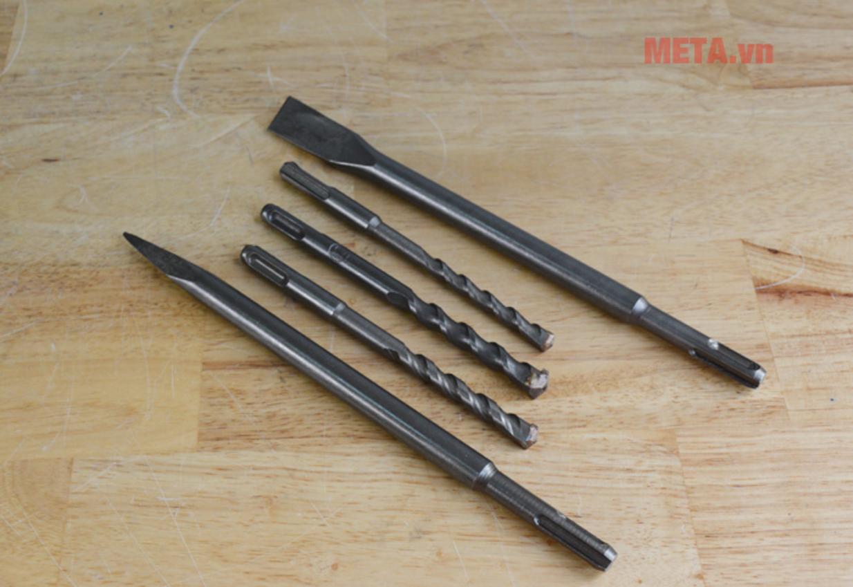 Khả năng khoan bê tông 26mm giúp Oshima KB 850 đáp ứng đa số nhu cầu lắp đặt.