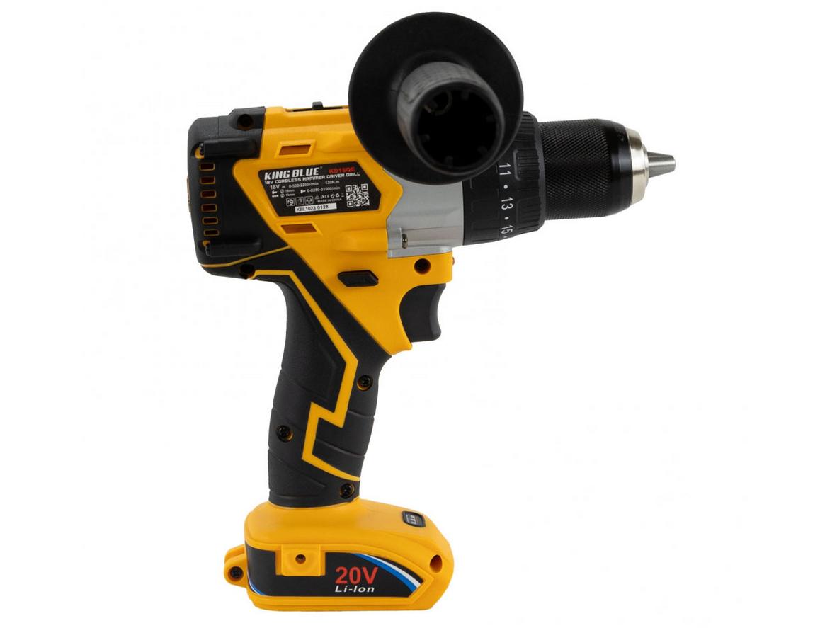 Động cơ Brushless 18V cho lực siết 130N.m mạnh và bền bỉ hơn.