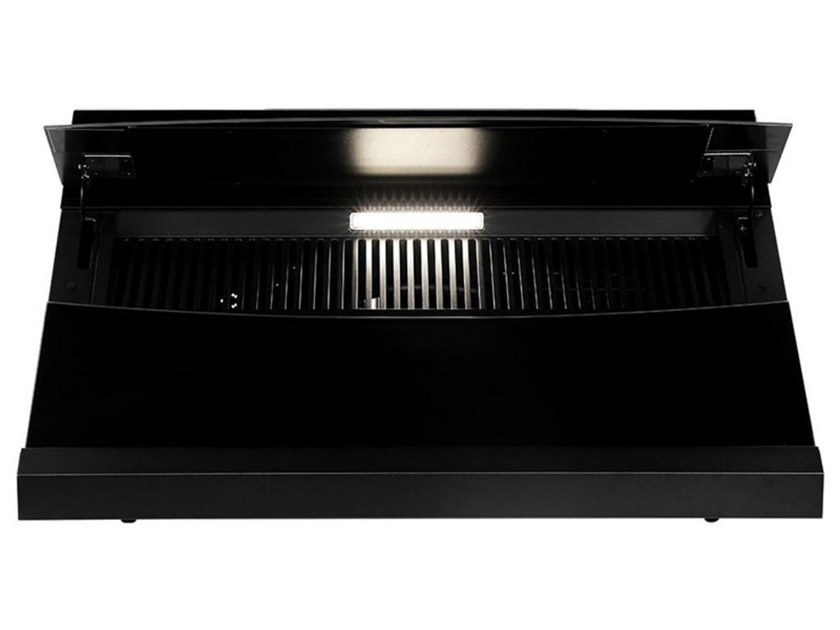 Thiết kế phù hợp tủ bếp 90cm, lưu ý ống thoát khí 150mm khi lắp đặt.