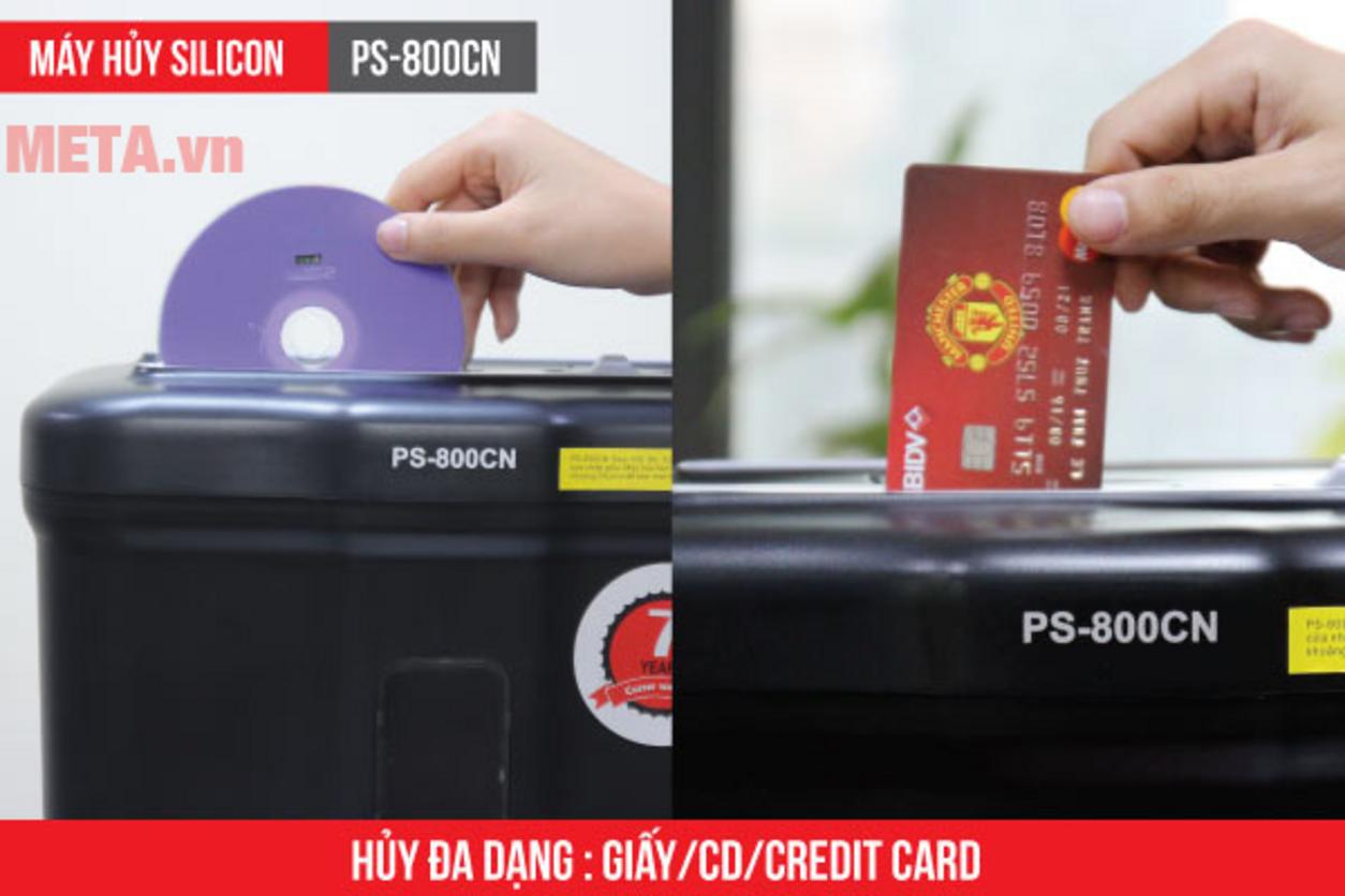 Silicon PS-800CN phù hợp cho văn phòng nhỏ cần bảo mật và tiết kiệm diện tích.