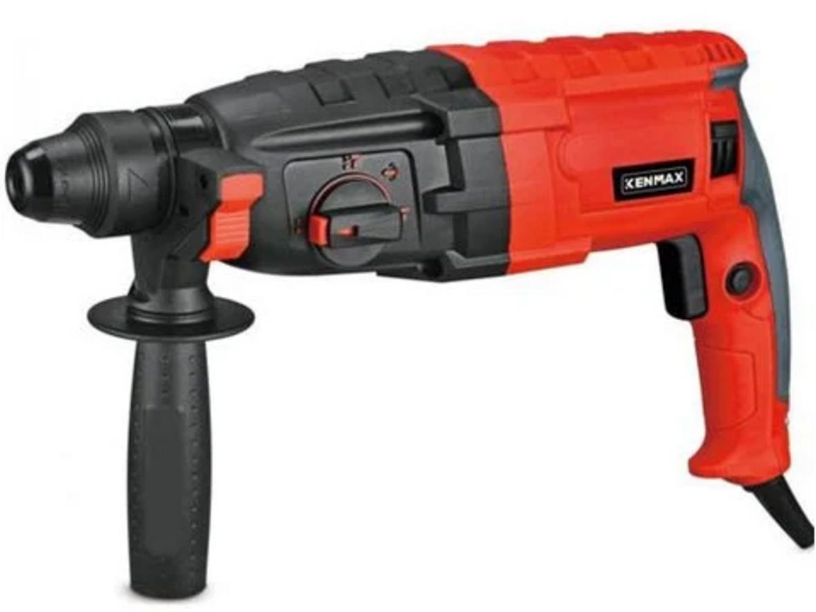 Máy khoan bê tông Kenmax KM2-28 với đầu cặp SDS-Plus và 3 chức năng khoan đục.
