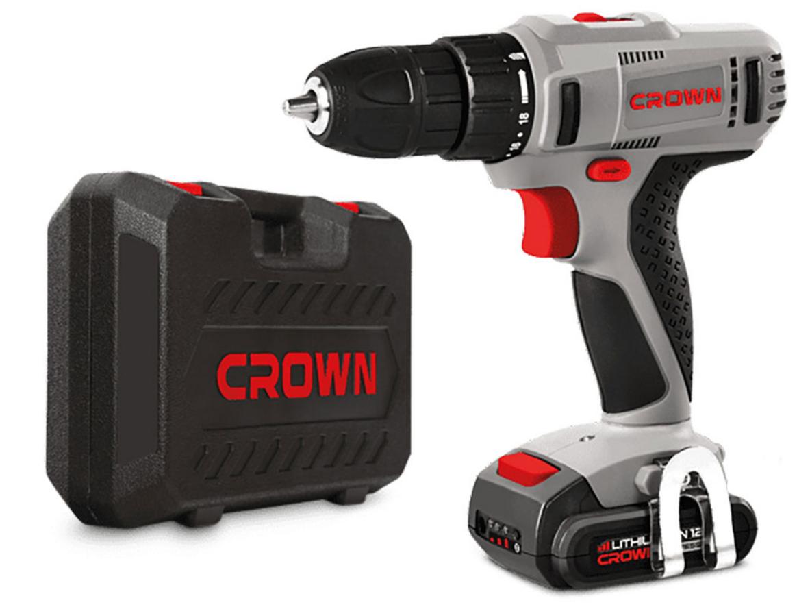 Máy khoan chạy pin 12V Crown CT21052L-BMC