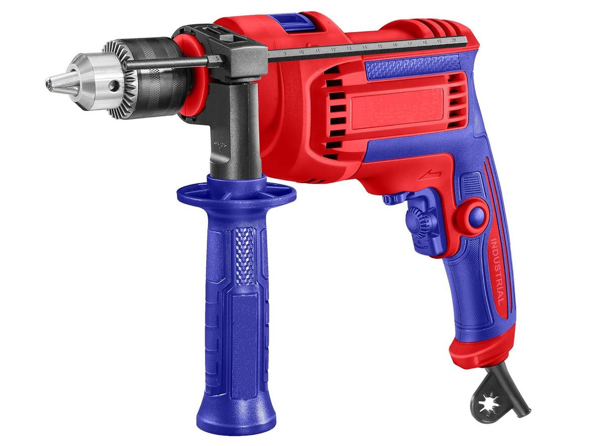 Máy khoan điện Emtop EMDL0716 13mm đa năng cho khoan gỗ, kim loại và tường gạch.