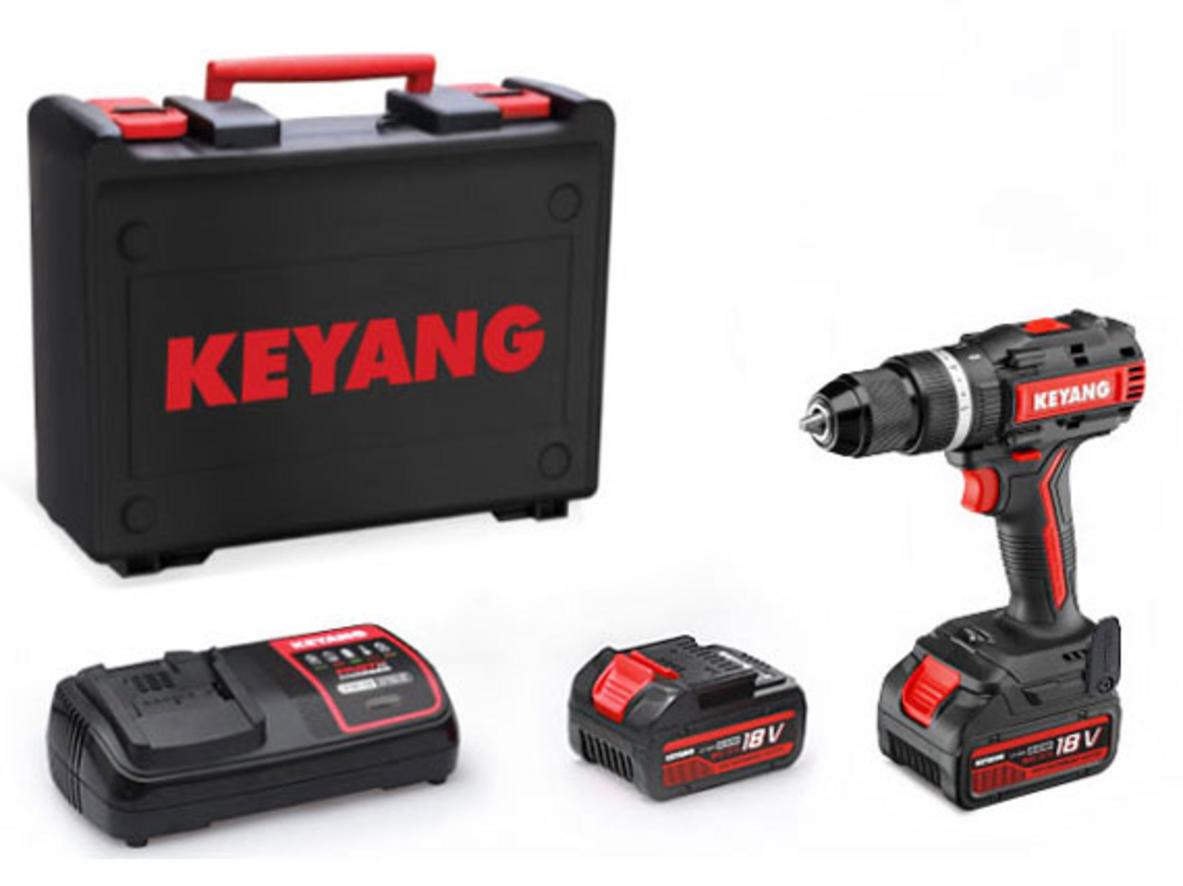 Máy khoan 3 chức năng dùng pin Keyang DM20BLA-70C (13mm 18V 5.0Ah không chổi than)