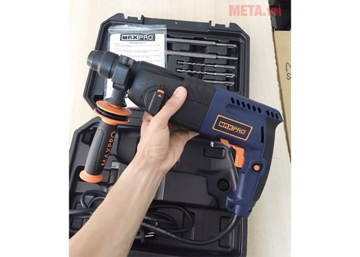 Thi công nhanh và gọn với máy khoan bê tông Maxpro