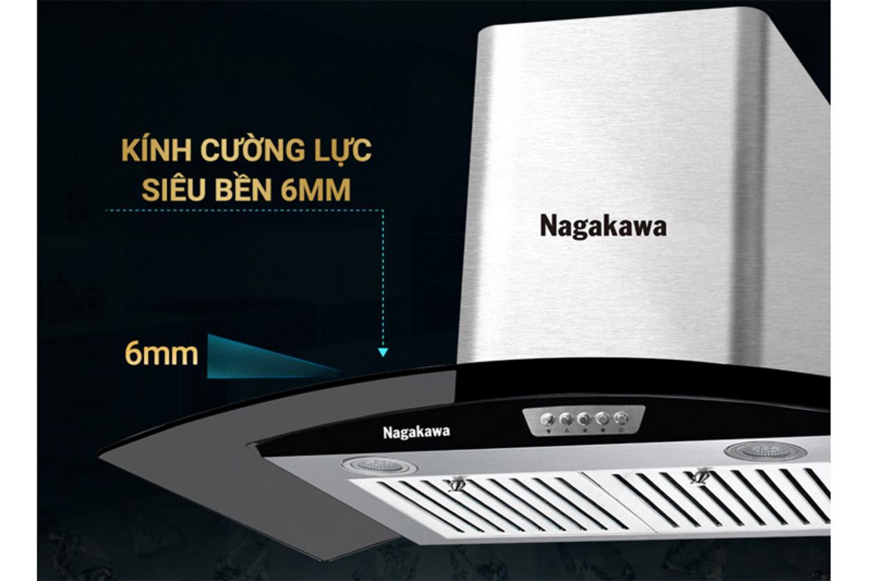 Công suất hút 1.000 m3/h giúp máy xử lý khói mùi nhanh cho bếp gia đình.