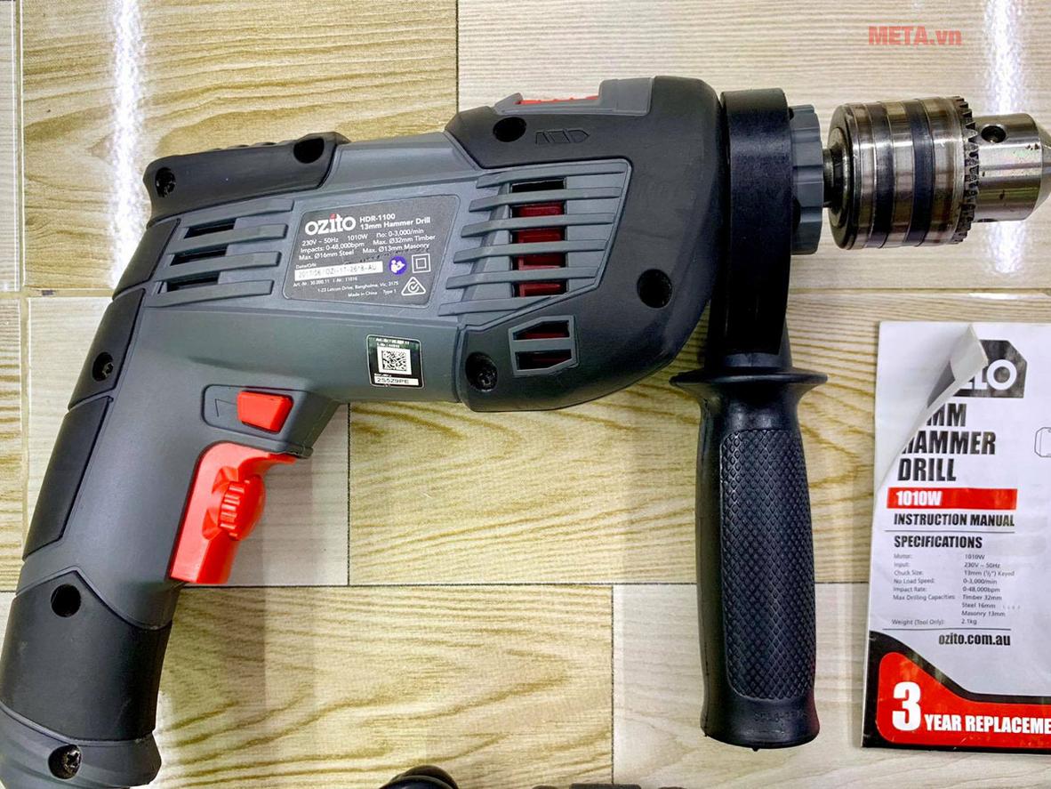 Thiết kế thân thiện giúp người mới dễ thao tác khi khoan và bắt vít.