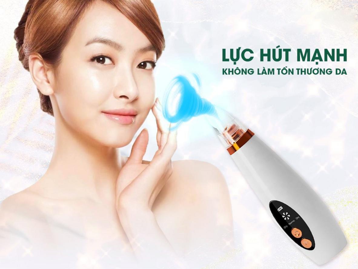 Pin 5.000 mAh hỗ trợ dùng tiện lợi cho chăm da tại nhà.
