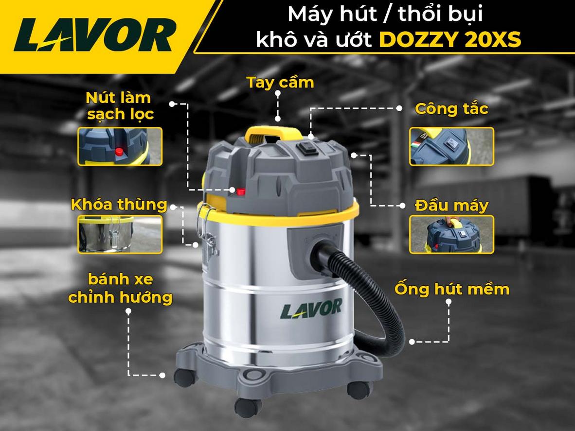 Thùng chứa Inox mang lại độ bền cao và dễ vệ sinh sau khi sử dụng.