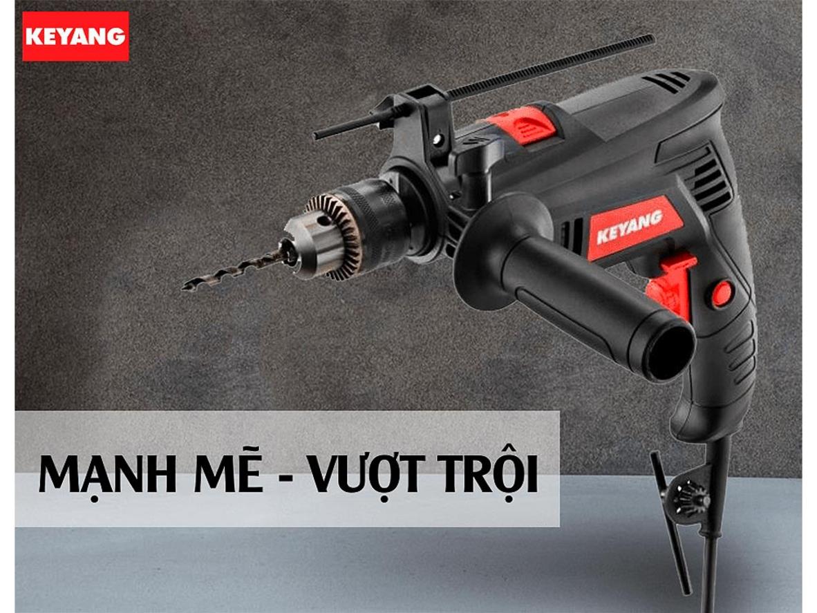 Thiết kế gọn và tay cầm phụ giúp giảm mỏi tay khi thao tác lâu.